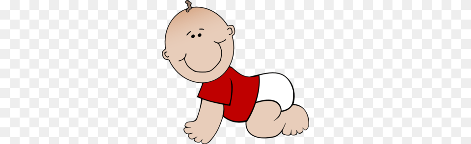 Baby Bay Boy With Red Shirt Clip Art, Person Free Png