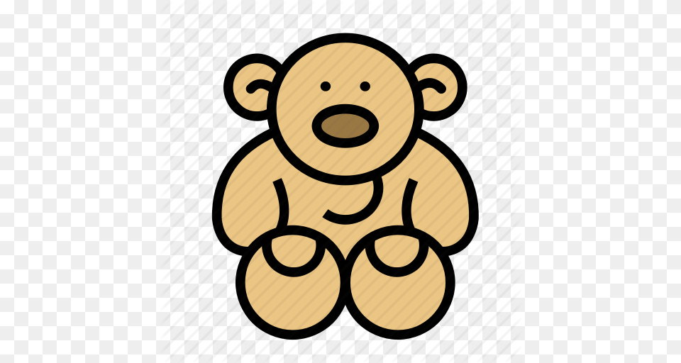 Baby Bear Family Kid Icon, Teddy Bear, Toy, Animal, Mammal Png Image