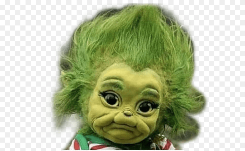 Baby Bebe Grinch Bet You Look Beautiful When You Wake Up, Person, Alien, Doll, Face Png Image