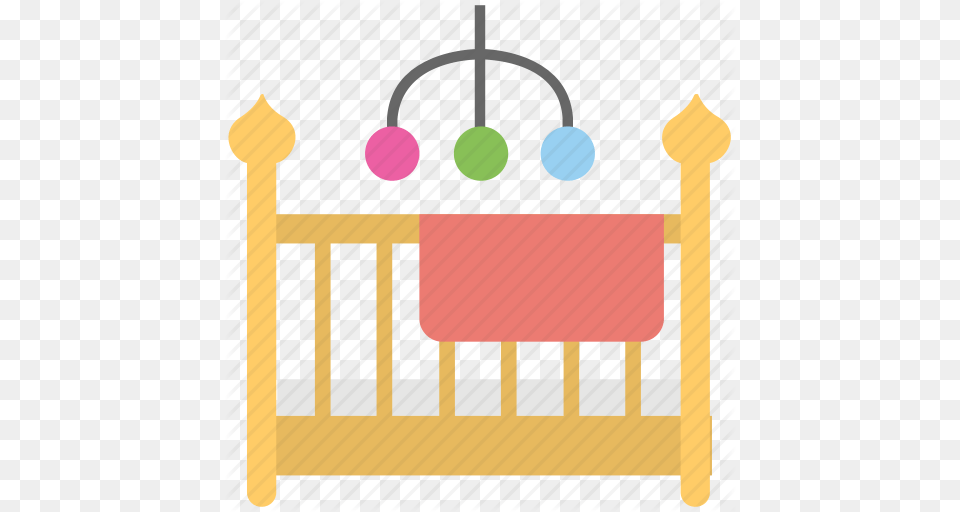 Baby Bed Baby Bedroom Baby Furniture Cradle Crib Icon, Ball, Sport, Tennis, Tennis Ball Png Image