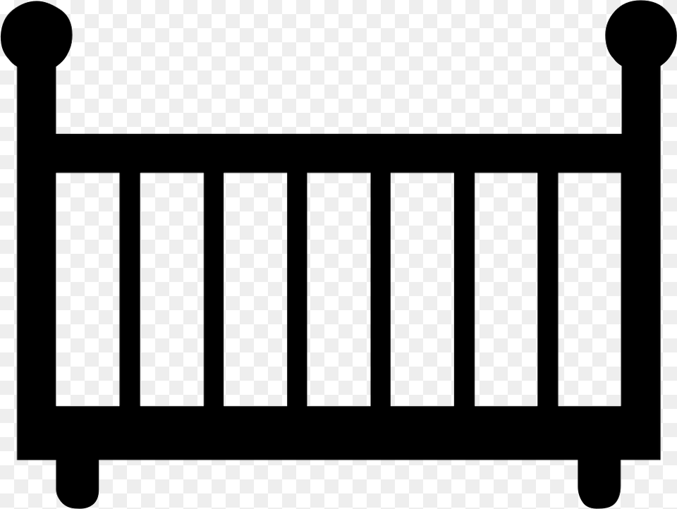 Baby Bed Baby Cot Icon, Furniture, Fence, Gate Png