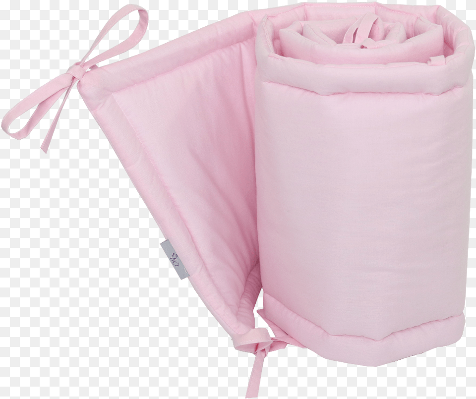 Baby Bed Protector Light Pink Comfort, Diaper, Blanket, Clothing, Hat Png Image