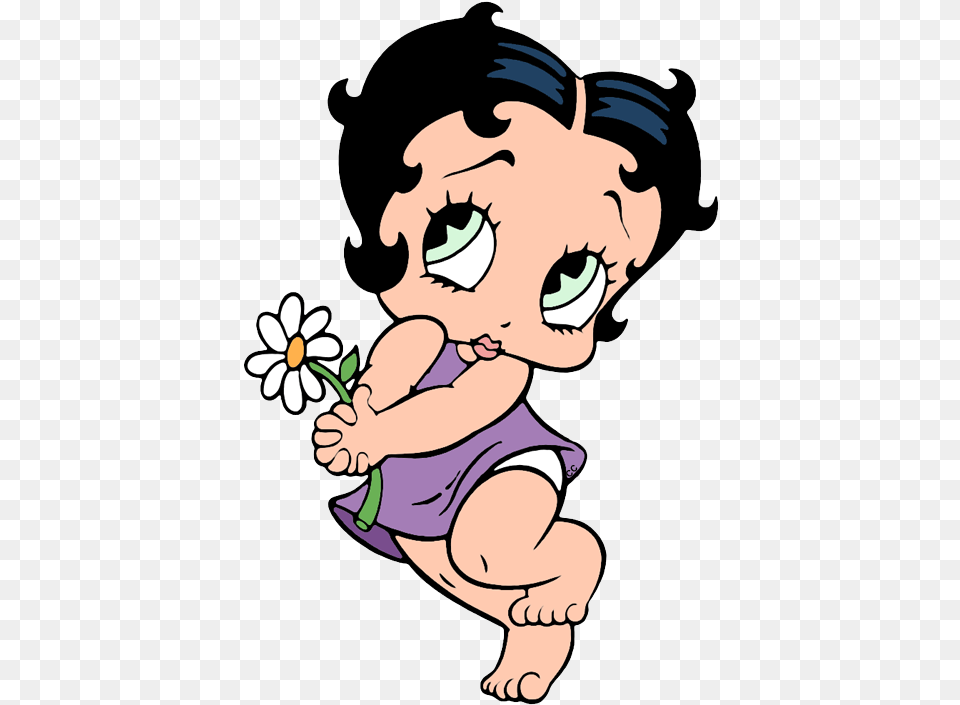 Baby Betty Boop Cartoon, Person, Face, Head Png