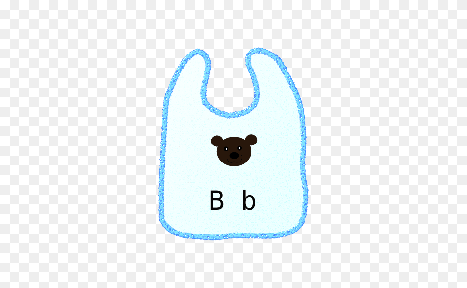 Baby Bib Clip Art, Animal, Bear, Mammal, Wildlife Free Png Download