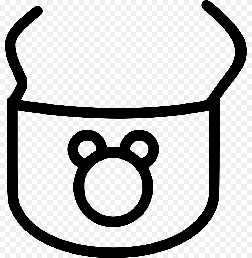 Baby Bib Comments Bib, Stencil, Jar, Smoke Pipe Free Transparent Png