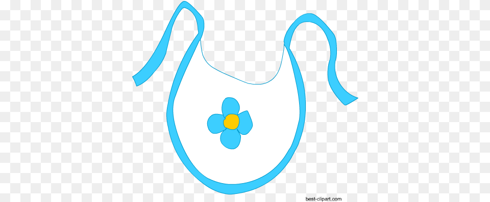 Baby Bib In Blue Color Clip Art Clip Art, Person, Animal, Mammal, Rat Free Png Download