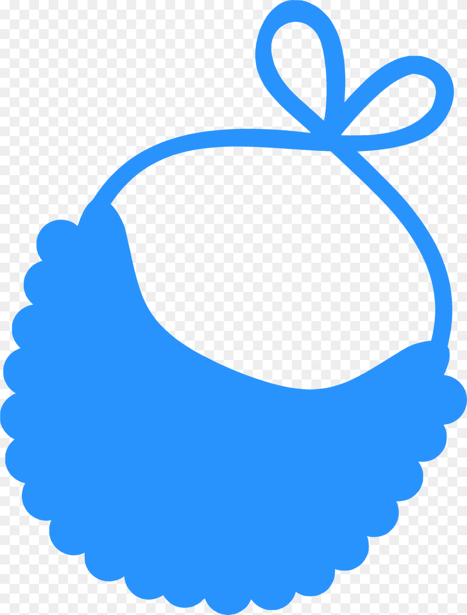 Baby Bib Silhouette, Clothing, Hat, Swimwear, Accessories Free Transparent Png