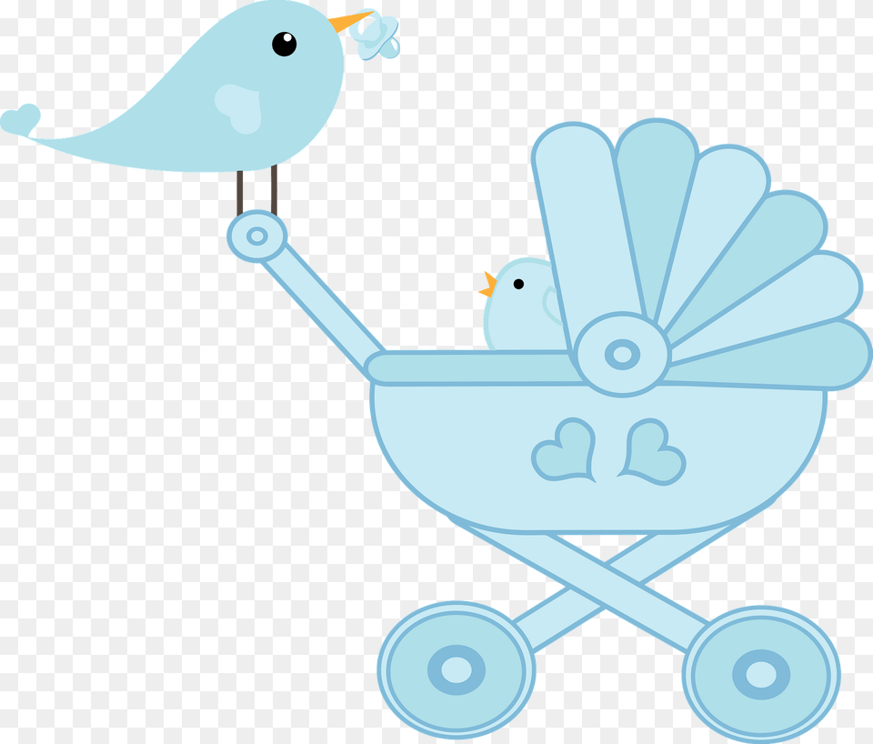 Baby Bird Perched On A Baby Stroller Clipart, Nature, Outdoors, Snow, Snowman Png