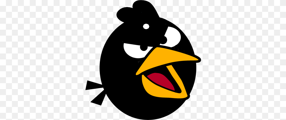 Baby Black Bird Easy Angry Bird Drawings, Clothing, Hardhat, Helmet Png