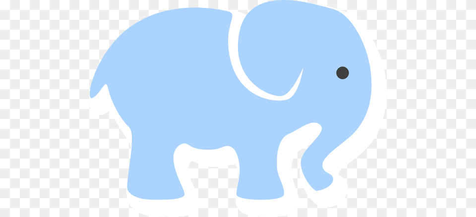 Baby Blue Elephant Clip Art For Web, Animal, Mammal, Wildlife Png Image