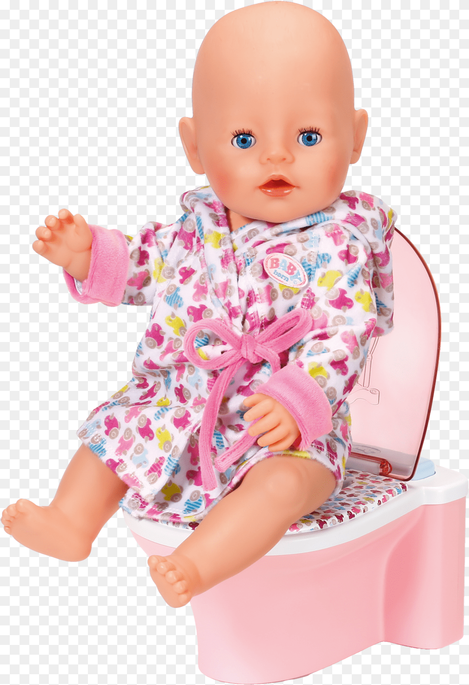 Baby Born Toilet New Large, Indoors, Person, Bathroom, Room Free Png Download