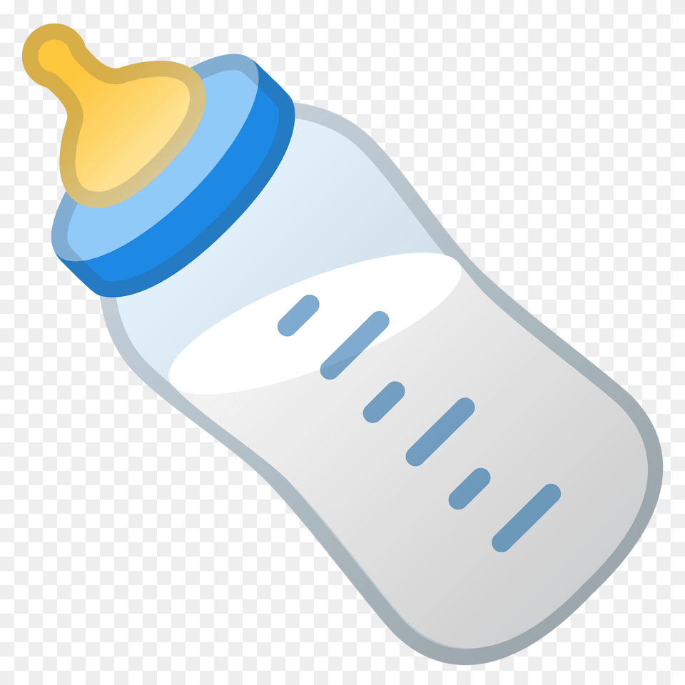 Baby Bottle Emoji Clipart, Beverage, Milk Png