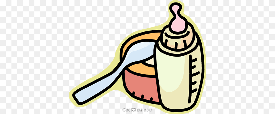 Baby Bottle Royalty Vector Clip Art Illustration, Cutlery, Smoke Pipe Free Transparent Png