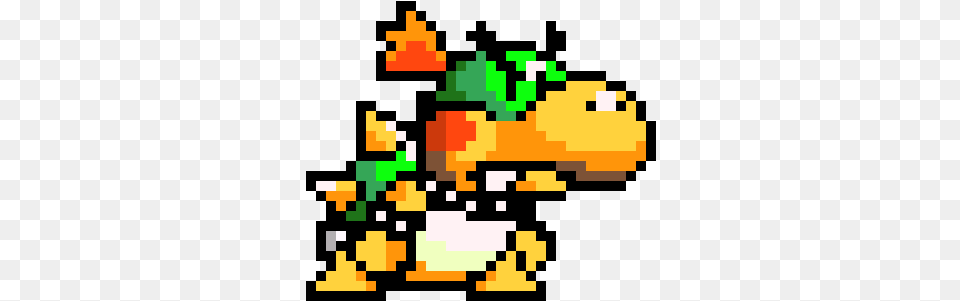 Baby Bowser Pixel Art Png Image