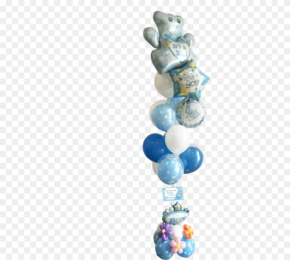 Baby Boy Baby Shower Bouquet Balloon, Accessories Png