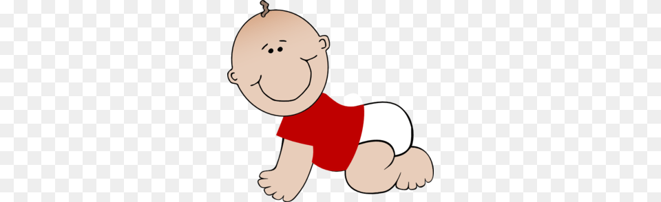 Baby Boy Bay With Red Shirt Clip Art, Person, Face, Head Free Png Download