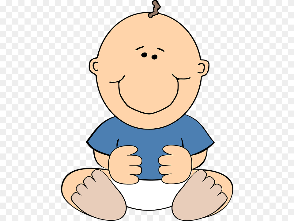 Baby Boy Clip Art, Person, Face, Head Png Image