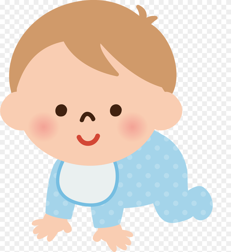 Baby Boy Clipart, Crawling, Person Png Image