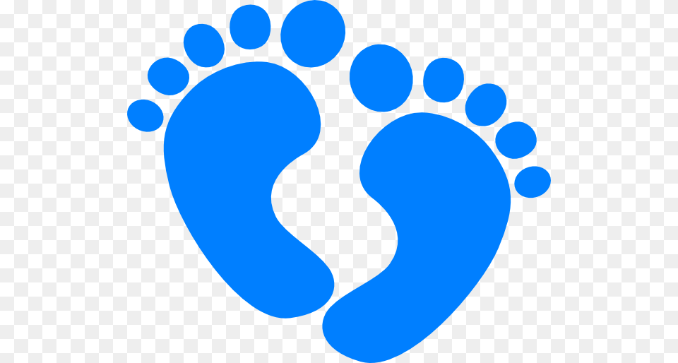 Baby Boy Clipart, Footprint Png Image