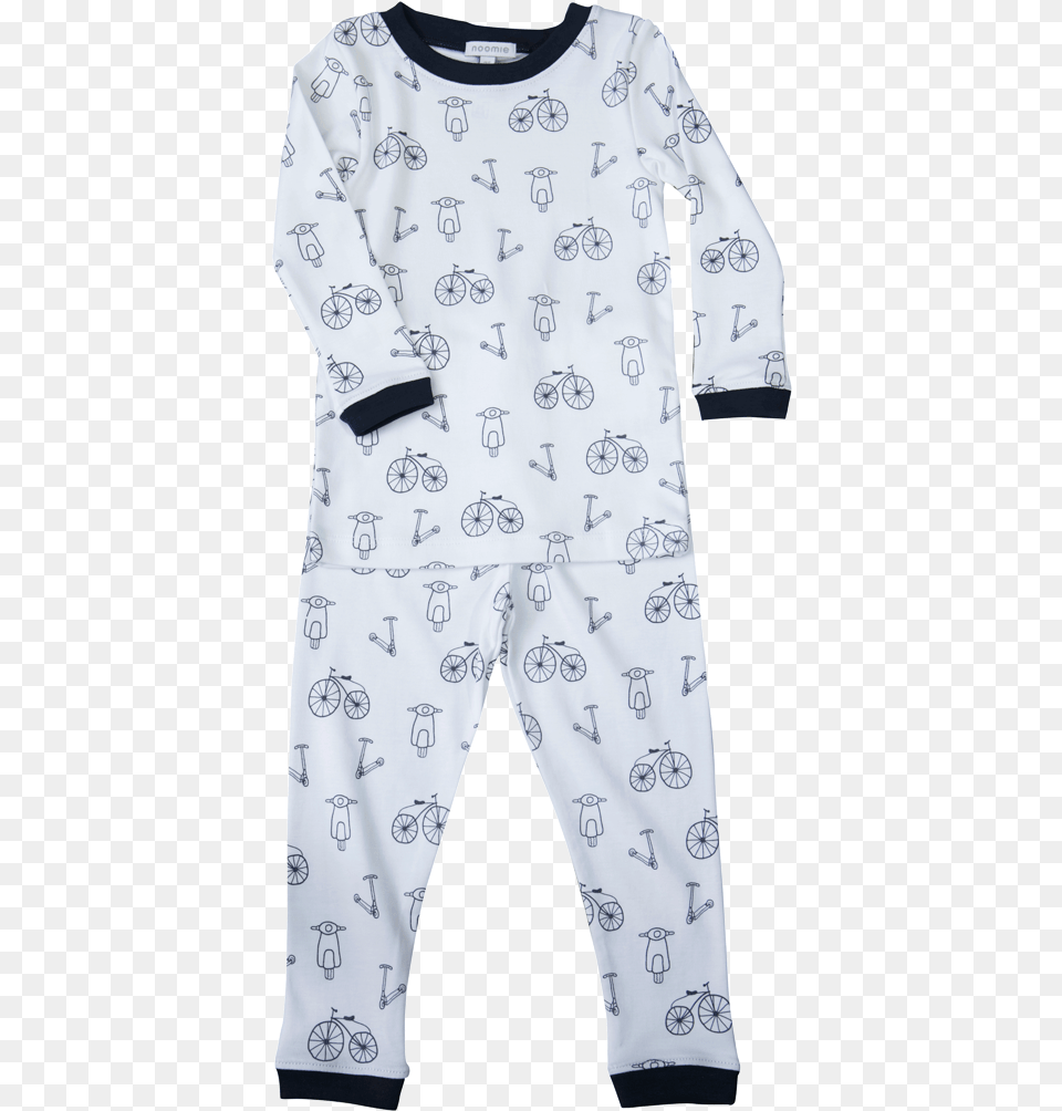 Baby Boy Pajamas Bicycle Pajamas, Clothing, Transportation, Vehicle, Machine Png