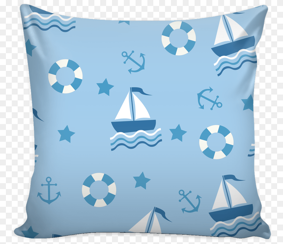 Baby Boy Pillow Covers Baby Pillow, Cushion, Home Decor, Boat, Transportation Free Png