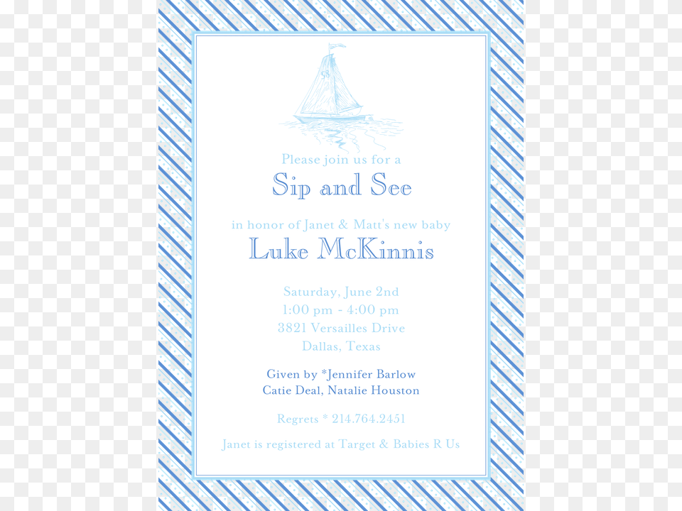 Baby Boy Shower Invitations Invitations The Write Choice Poster, Advertisement, Text, Page Free Png