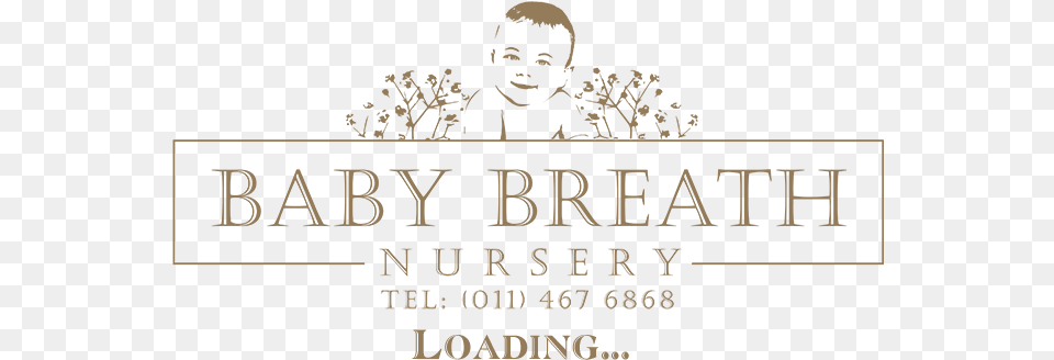 Baby Breath Nursery La Porta Kent Words Bath Old White 75x15x09 Wandtegel, Person, Face, Head, Text Free Png Download