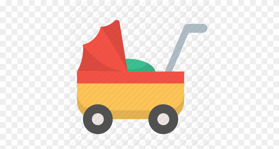 Baby Buggy Carriage Child Stroller Toddler Icon, Vehicle, Transportation, Wagon, Beach Wagon Free Transparent Png