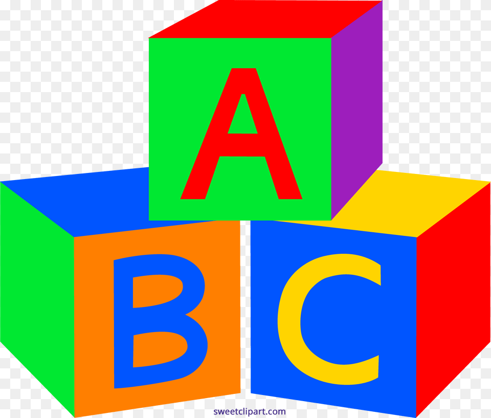 Baby Building Blocks Clipart, Symbol, Text Png Image