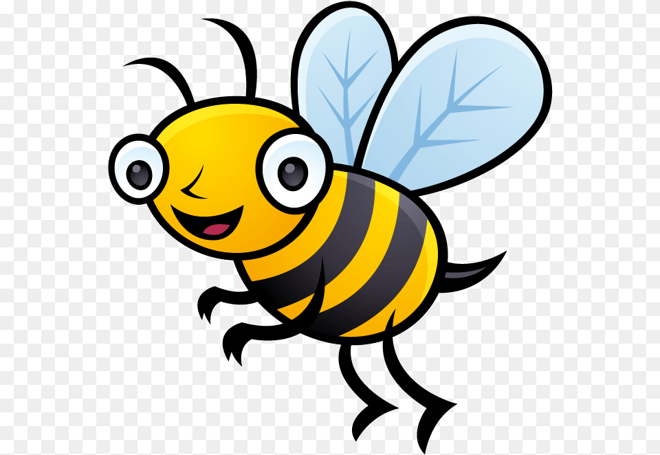 Baby Bumble Bee Clip Art Download Bumblebee Cartoon, Animal, Wasp, Invertebrate, Insect Free Transparent Png