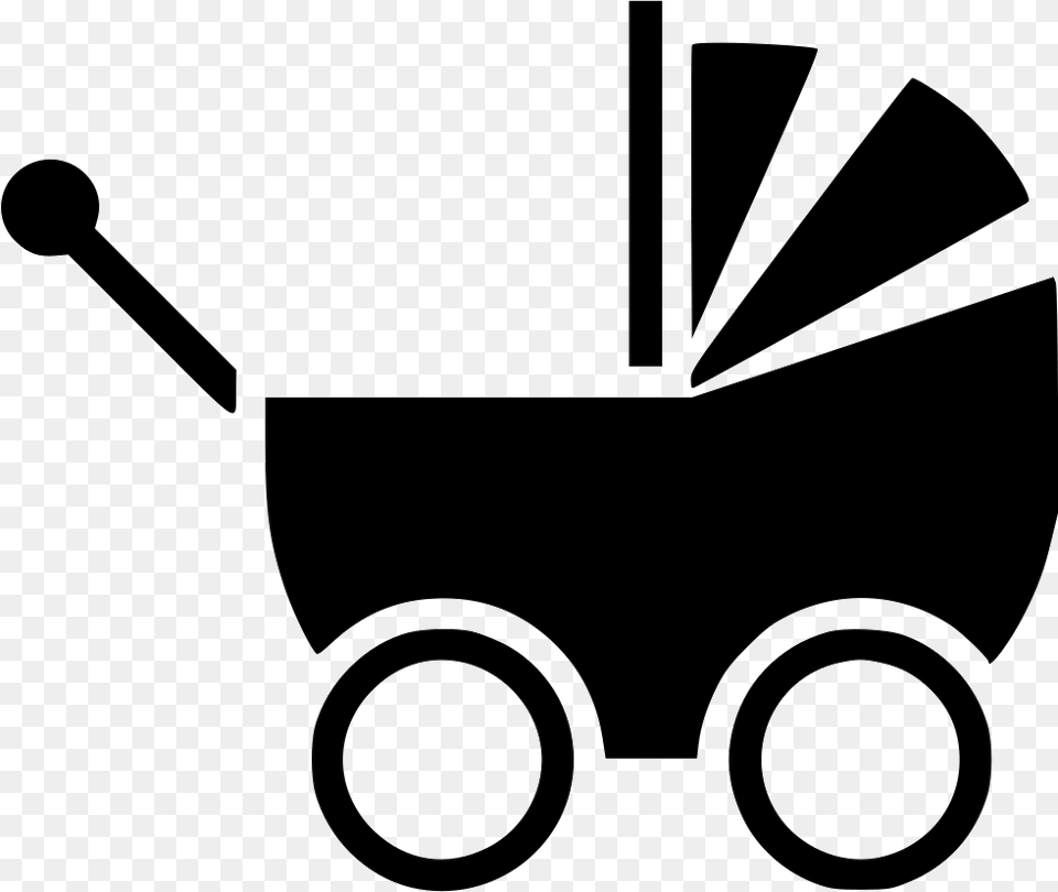 Baby Carriage Baby Carriage Gray Icon, Stencil, Weapon, Mace Club, Transportation Png Image