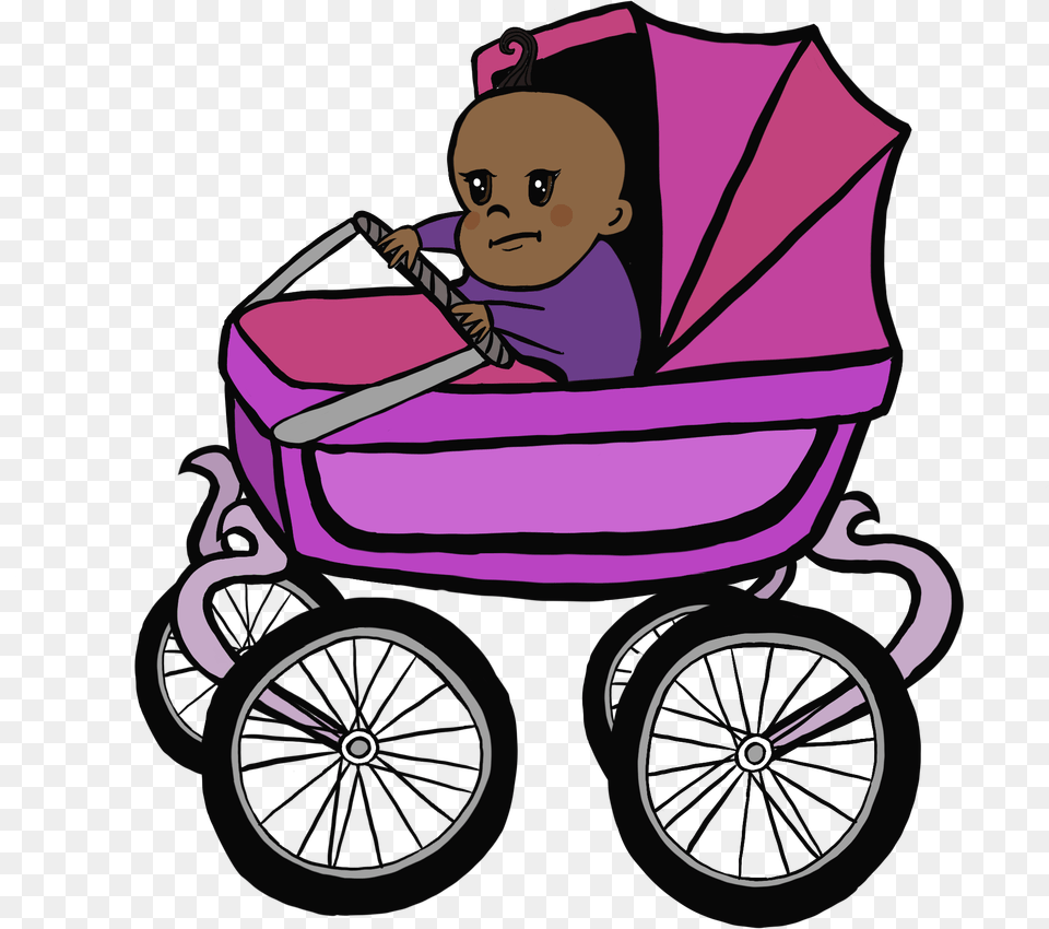 Baby Carriage Clipart Baby Carriage, Wheel, Machine, Person, Stroller Free Transparent Png