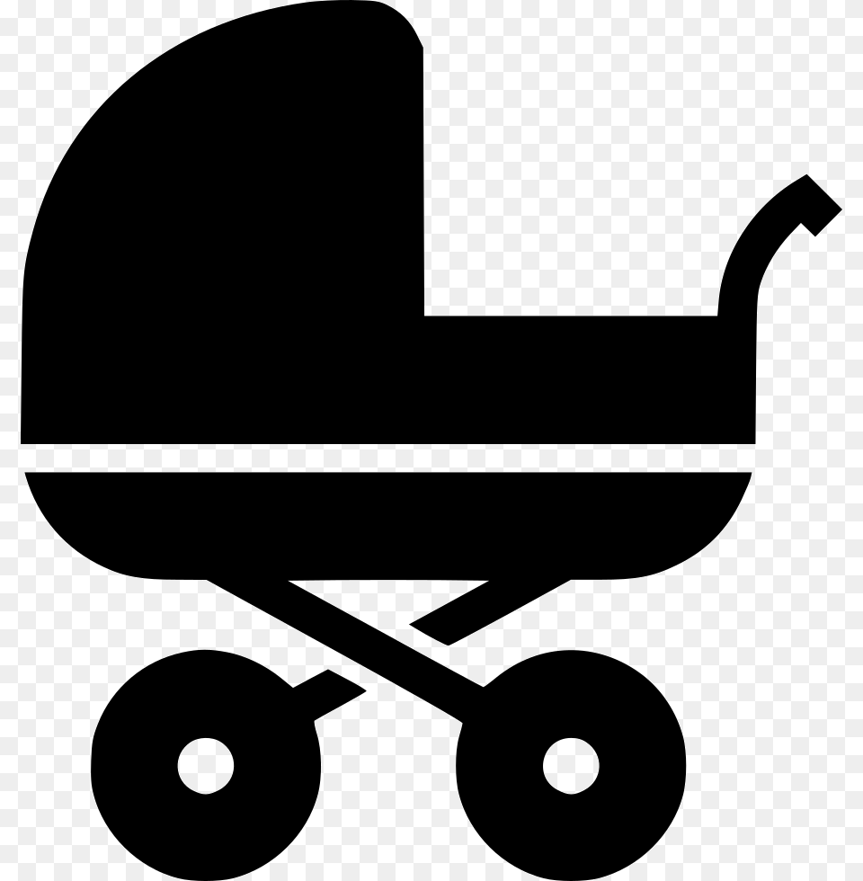 Baby Carriage Stroller Newborn Infant Family Baby Cart Vector Logo, Device, Grass, Lawn, Lawn Mower Png Image
