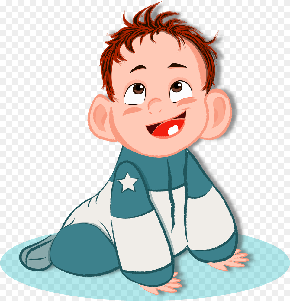 Baby Cartoon, Face, Head, Person, Photography Free Png Download