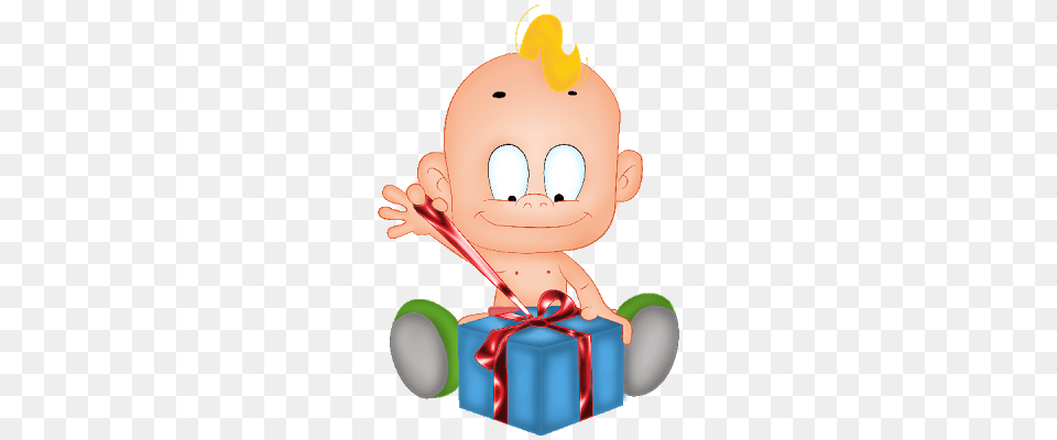 Baby Cartoon Clipart Group With Items, Person Png