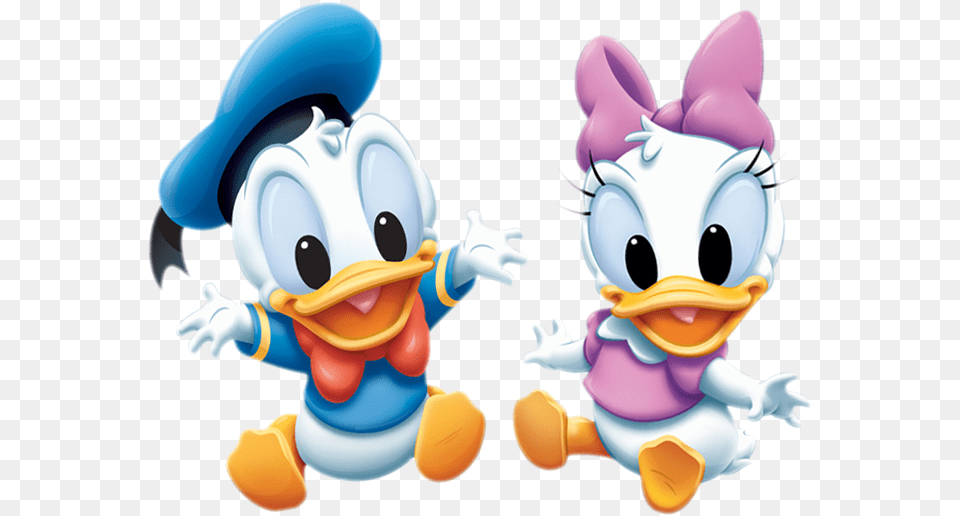 Baby Cartoon Donald Duck, Toy, Person, Plush Png Image