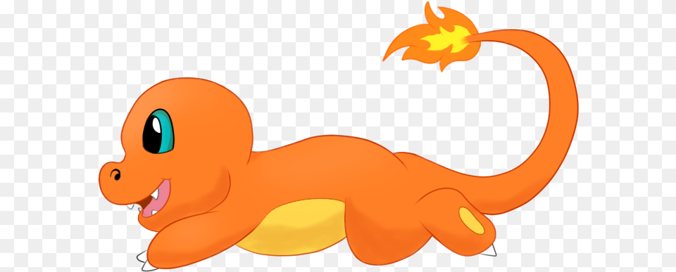 Baby Charmander Cartoon, Animal Png Image