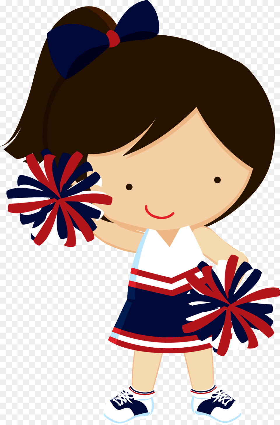 Baby Cheerleader Clipart Cheerleader Cute Clipart, Book, Comics, Publication, Person Free Png