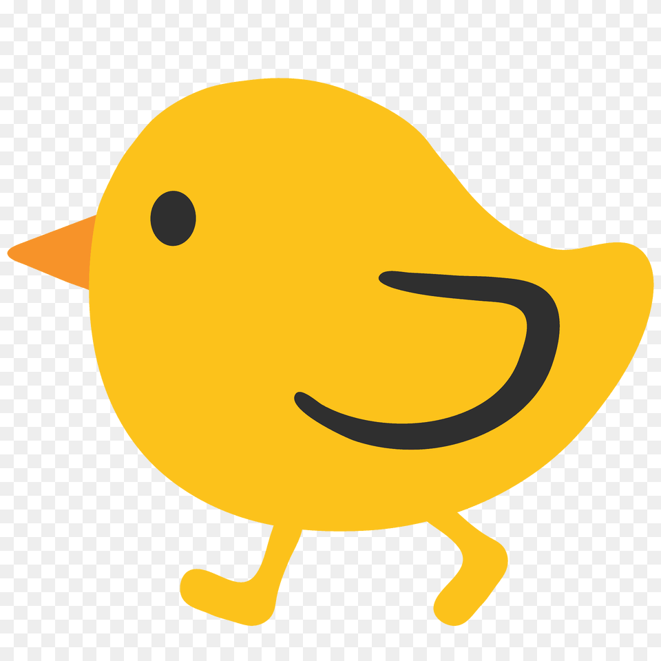Baby Chick Emoji Clipart, Animal, Beak, Bird, Fish Png Image