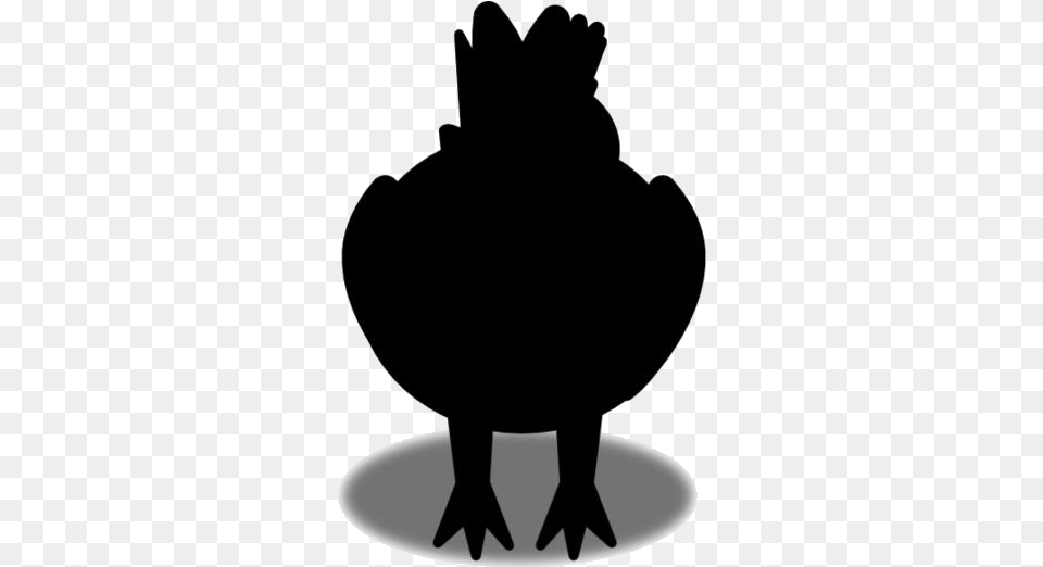 Baby Chick Transparent Illustration, Silhouette, Nature, Outdoors, Snow Png