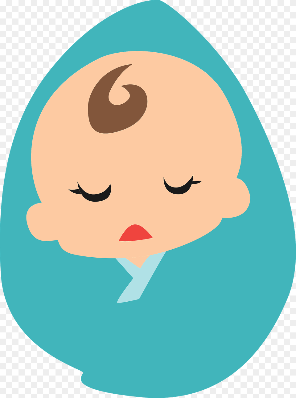 Baby Child Clipart, Face, Head, Person, Egg Free Png
