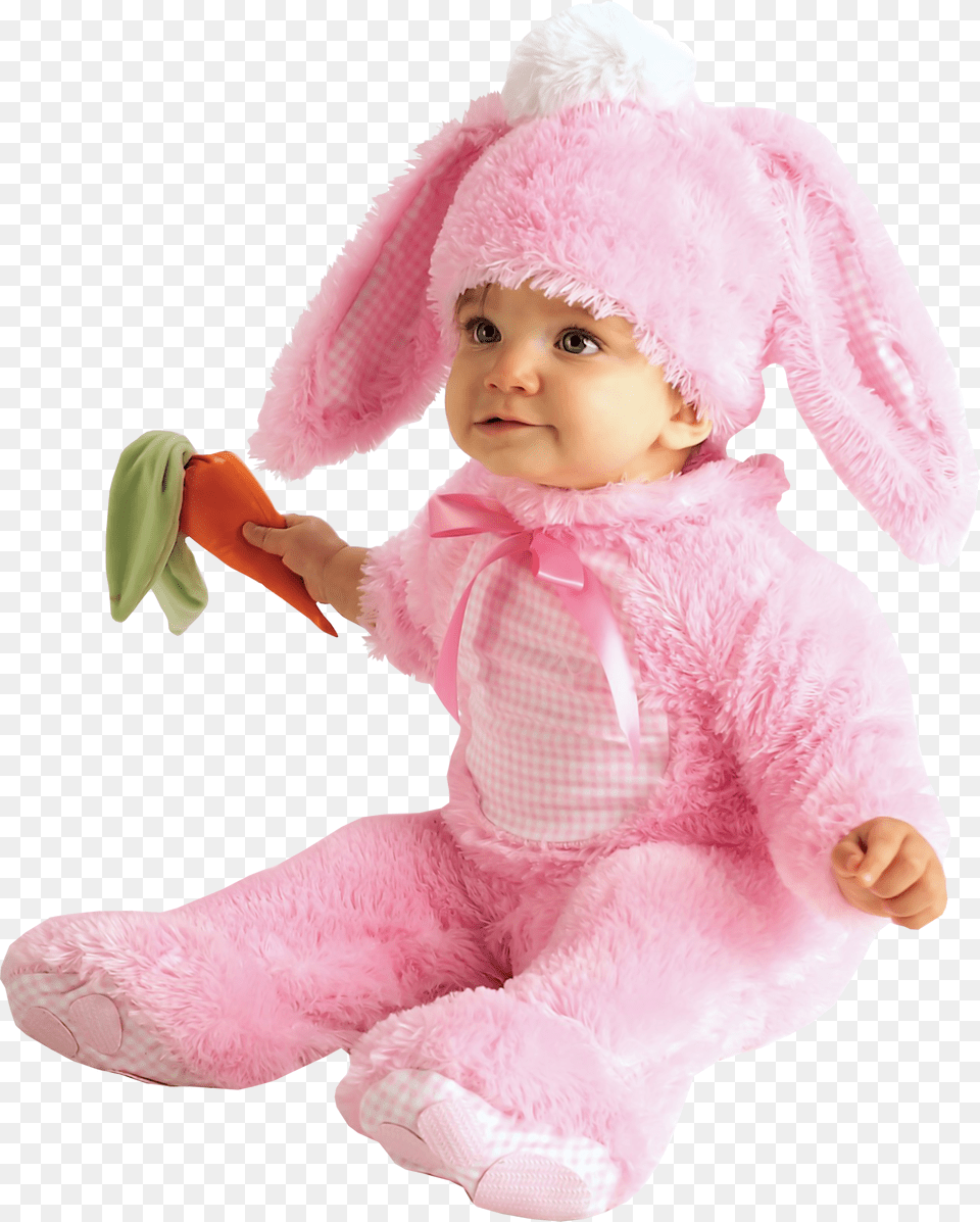 Baby Child Rabbit Dress For Baby, Clothing, Hat, Bonnet, Person Png