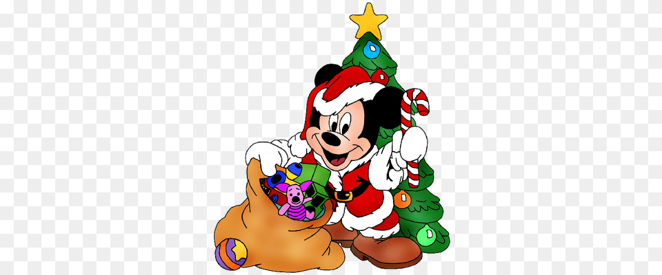 Baby Christmas Clipart Christmas Mickey Mouse, Person, Face, Head Free Png Download