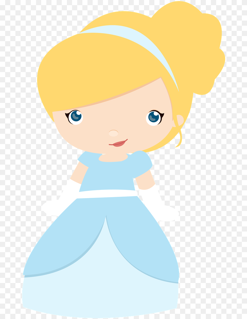 Baby Cinderella Clipart Cenicienta Animada, Doll, Toy, Person, Face Png Image