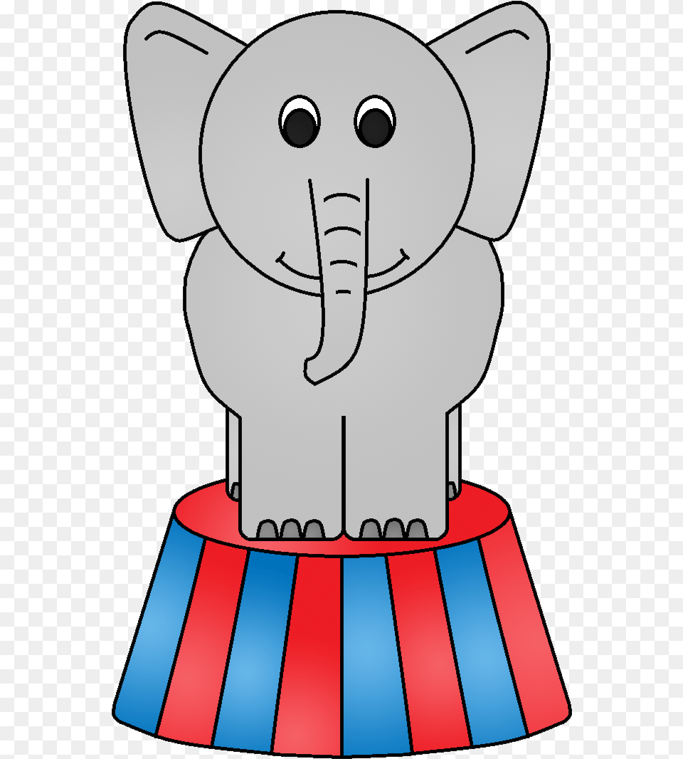 Baby Circus Elephant Clip, Person, Face, Head, Animal Png Image