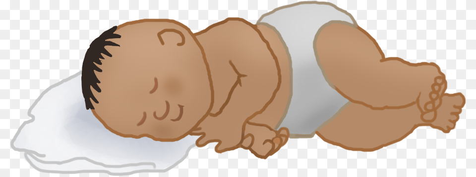 Baby Clipart Cartoon, Person, Face, Head, Diaper Png Image