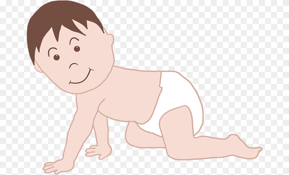Baby Clipart Crawling, Person, Face, Head Png