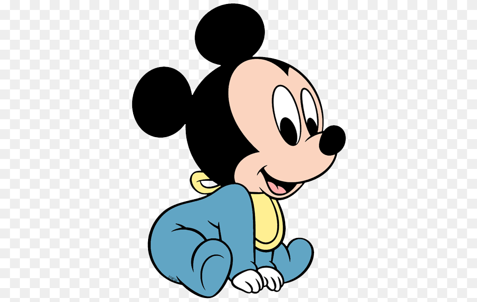 Baby Clipart Mickey Mouse, Cartoon, Nature, Outdoors, Snow Png