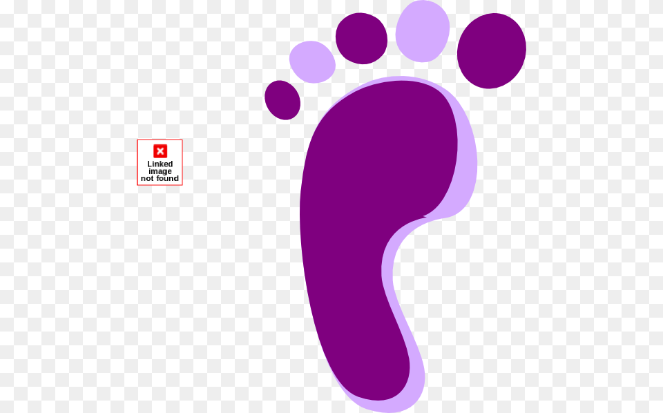 Baby Clipart Purple, Footprint, Appliance, Blow Dryer, Device Free Transparent Png
