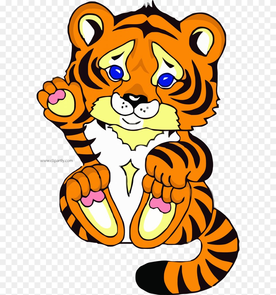 Baby Clipart Tigger Baby Tiger Cross Stitch Patterns, Person, Cartoon, Face, Head Png Image